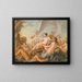 Le Triomphe de Vénus - Ecole de François Boucher — framed artwork on a wall