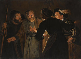 The reniement of Saint Peter - School of Gerard Seghers — artwork view