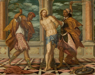 La Flagellation - School of Paolo Veronese — artwork view