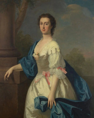 Portrait of a Lady - School of Allan Ramsay — artwork view