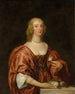 Portrait painting of Anna Sophia, Countess of Carnarvon - School of Antoine van Dyck — artwork view