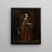 Portrait painting of William II, Prince of Orange-Nassau - School of Antoine van Dyck — framed artwork on a wall