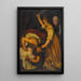 Judith and Holofernes - School of Caravaggio — framed artwork on a wall