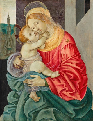 The Virgin and Child - School of Filippo Lippi — artwork view