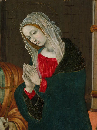 La Vierge de la Nativité - École de Filippo Lippi — artwork view