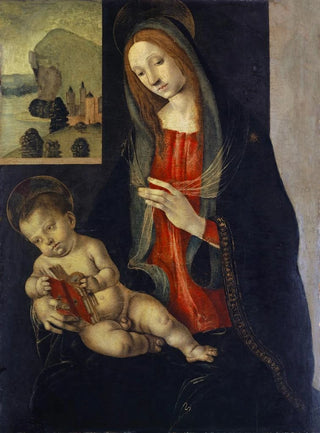 La Vierge à l'Enfant - School of Filippo Lippi — artwork view