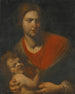 The Virgin and Child - School of Francesco Furini — artwork view