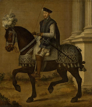 Henri II 1519-1559 King of France - School of François Clouet — artwork view