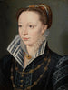 Portrait of Claude Catherine de Clermont-Tonnerre Duchess of Retz 1543-1603 - School of François Clouet — artwork view