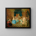 Court Dance - Gravelot School — framed artwork on a wall