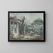 The Swing - School of Hubert Robert — framed artwork on a wall