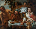 The Satyr and the Peasant - School of Jacob Jordaens — artwork view