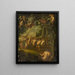 Procession of Bacchus - School of Jacob Jordaens — framed artwork on a wall