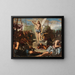 The Resurrection of Christ - School of Jacopo Tintoretto — framed artwork on a wall
