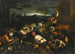 Noah's Ark leading the animals into the ark - School of Jacopo da Ponte — artwork view