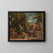 The Supper at Emmaus - School of Jacopo da Ponte — framed artwork on a wall