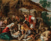 L'Adoration des bergers - School of Jacopo da Ponte — artwork view
