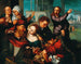 L'Appel de saint Matthieu - School of Jan Sanders van Hemessen — artwork view