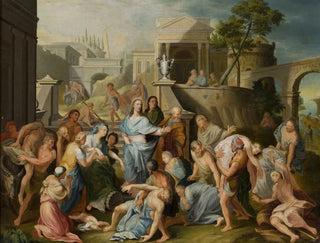 The Christ healing the sick - School of Jean-Baptiste Jouvenet — artwork view