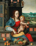 La Madone aux cerises - École de Joos van Cleve — artwork view