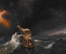 The Christ in the storm on the Sea of Galilee - School of Ludolf Backhuysen — artwork view