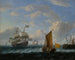 Dutch Warships - Ludolf Backhuysen School — artwork view