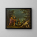 Armide abandoned by Rinaldo - School of Marcantonio Franceschini — framed artwork on a wall