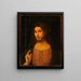 Head of Christ - Palma il Vecchio School — framed artwork on a wall