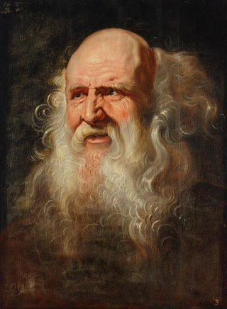 Study of a Man's Head - School of Peter Paul Rubens — artwork view