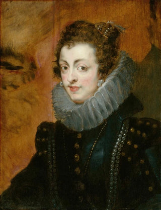 Portrait of Isabelle of Bourbon - School of Peter Paul Rubens — artwork view