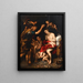 The Crowning of Roxane by Alexander the Great - School of Peter Paul Rubens — framed artwork on a wall