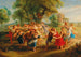 The Dancing Peasants - School of Peter Paul Rubens — artwork view