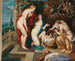 the girls of Cecropios discovering the child Erichthonios - School of Peter Paul Rubens — artwork view