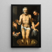 The Death of Seneca - School of Peter Paul Rubens — framed artwork on a wall