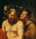 Reproduction of the painting Le Silène ivre avec un satyre - Follower of Pierre Paul Rubens