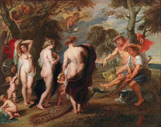 The Judgment of Paris - School of Peter Paul Rubens — artwork view