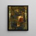 Thétis plongeant l'enfant Achille dans le fleuve Styx - École de Peter Paul Rubens — framed artwork on a wall