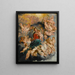 Virgin and Child with putti - School of Peter Paul Rubens — framed artwork on a wall
