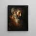Head of an Old Man - School of Pieter van Mol — framed artwork on a wall