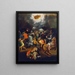 The Conversion of Saul - School of Raphael — framed artwork on a wall