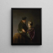 a young scholar and his tutor - Rembrandt van Rijn School — framed artwork on a wall