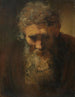 Study of an Old Man - Rembrandt van Rijn School — artwork view
