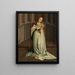 The Virgin and Child in an apse - School of Robert Campin — framed artwork on a wall