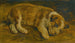 A sleeping puppy - Sir Edwin Henry Landseer School — artwork view