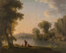 Three Fishermen Resting by a Lake - William Ashford School — artwork view