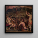 Fondation de Florentia, une colonie romaine - Giorgio Vasari — framed artwork on a wall