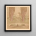 Fontaine - Simon Moulijn — framed artwork on a wall