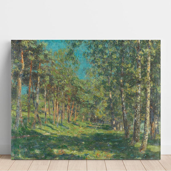 Reproduction of the painting Forest Painting - Christian Rohlfs