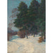 Reproduction of the painting Winter Forest Painting - Ludovít Cordak