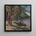 Forest on the Neman I - Władysław Majewski — framed artwork on a wall